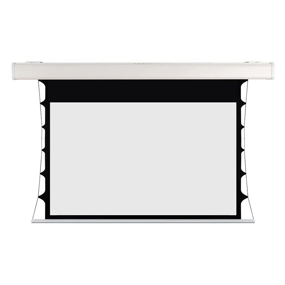 [TLT203114EA] ÉCRAN CLASSIC TENSIONNÉ (203 cm, Microperforée (blanc mat), Blanc)